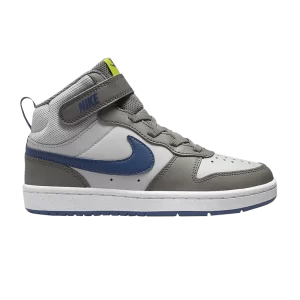 Nike Court Borough Mid 2 PS 'Grey Fog Mystic Navy' Gris brume/Vert atomique/Étain plat/Mystic Fleet CD7783-007