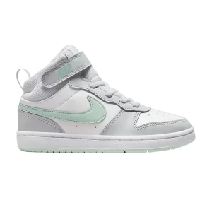 Nike Court Borough Mid 2 PS 'Pure Platinum Mint Foam' Platine pur/Blanc/Mousse menthe CD7783 011