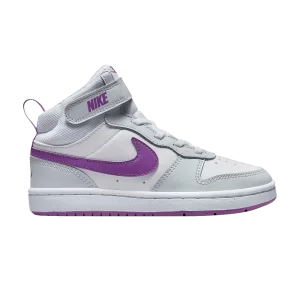 Nike Court Borough Mid 2 PS 'Pure Platinum Vivid Purple' Platine pur/Blanc/Mousse menthe/Violet vif CD7783 009