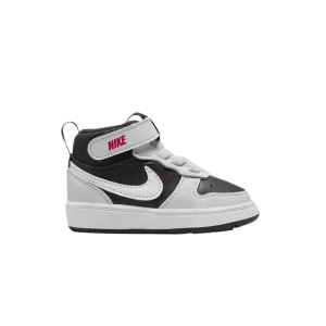 Nike Court Borough Mid 2 TD 'Medium Ash Siren Red' Cendre moyen/Argent clair/Rouge sirène/Blanc CD7784 200