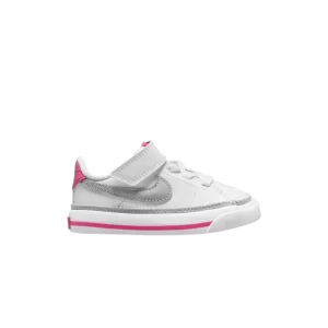 Nike Court Legacy TD 'Blanc Rose Prime Light Smoke Grey' Blanc/Rose Prime/Kumquat/Gris fumée clair DA5382 111