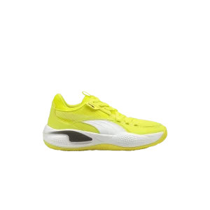 Puma Court Rider I Jr 'Yellow Glow White' Baskets Jaune lueur/Blanc 195635 06