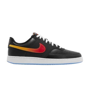 Nike Court Vision Low 'Black Gradient' Noir/Rouge université/Or université/Multicolore DQ7630 001