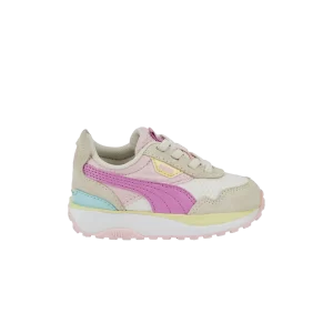 Puma Cruise Rider Peony Infant 'Marshmallow Mauve Pop' Baskets Zephyr/Mauve Pop 385692 06