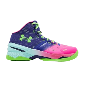 Under Armour Curry 2 Retro GS 'Northern Lights '2022 Baskets Multicolore 3026053 600