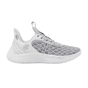 Curry Brand Curry Flow 9 Team 'White Mod Grey' Baskets Blanc/Mod Gris 3025631 102