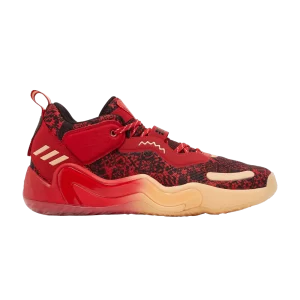 adidas D.O.N. baskets Issue #3 GCA 'Nouvel An Chinois' couleur Écarlate/Pulse Ambre/Noir GY0328