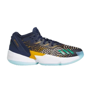 adidas D.O.N. baskets Issue #4 'Utah Jazz' Navy Team/Green Team/Gold Team GY6504