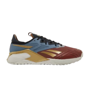 Baskets Reebok DC Comics x Nano X2 'Wonder Woman' Rouge Terra/Brave Bleu/Or Mat HQ4585