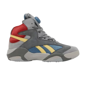 Reebok DC Comics x Shaq Attaq 'Man of Steel' Baskets Alliage/Brave Bleu/Rich Magma HQ4587