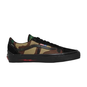 Vans DEFCON x Old Skool GTX 'Black Woodland Camo' Baskets Noir/Woodland VN0A4BWXA8R
