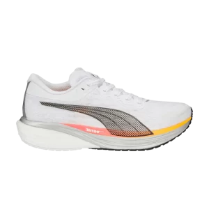 Puma Deviate Nitro 2 'White Sunset Glow' Baskets Blanc/Sunset Glow/Sun Stream 376807 04