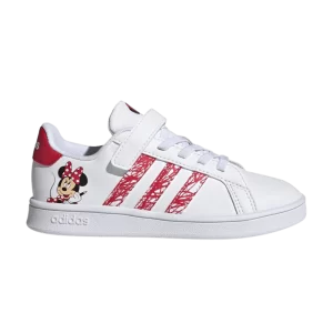 Baskets adidas Disney x Grand Court J 'Minnie Mouse' Blanc Nuage/Blanc Nuage/Ray Rouge GZ3318