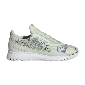 Nike Disney x Originals Flex Big Kid 'Mickey And Pluto' Baskets Lin Vert/Noir/Blanc Nuage GX9245