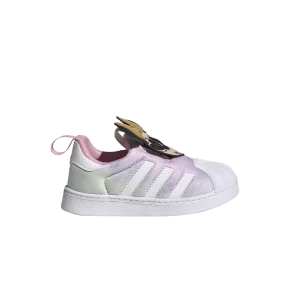 Baskets adidas Disney x Superstar 360 I 'Minnie Mouse' Rose clair/Blanc nuage/Noir GY9152