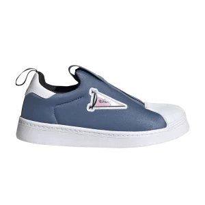 Baskets adidas Disney x Superstar 360 J 'Mickey Mouse' changées couleur bleu/blanc nuage/noir GY9220