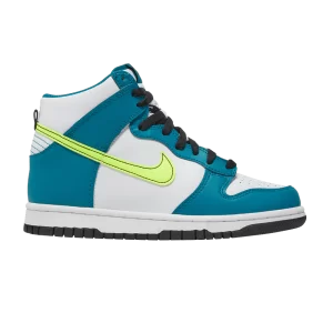 Nike Dunk High GS 'Bright Spruce Volt' Blanc/Bright Spruce/Noir/Volt DB2179 109