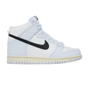 Nike Dunk High GS 'Football Grey Black' Blanc sommet/Gris football/Noir/Lait de coco DB2179 110