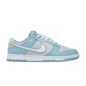 Nike Dunk Low 'Fleece Swoosh - Bleu clair' Blanc FB1871 011