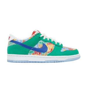 Nike Dunk Low GS 'Foam Finger' Stadium Vert/Blanc/University Rouge/Old Royal DZ5299 300