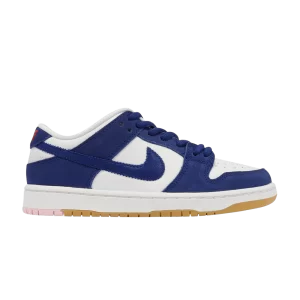 Nike Dunk Low SB PS 'Los Angeles Dodgers' Bleu royal profond/Blanc/Rouge sport/Bubble Gum Marron clair DN3675 401