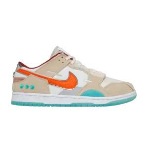 Nike Dunk Low Scrap 'Shapeless, Formless, Limitless' Voile/Orange Peak/Blanc DQ4975 181