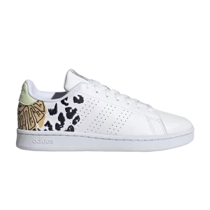 adidas FARM Rio x Wmns Advantage Court 'Blanc Presque Lime' Nuage Blanc/Nuage Blanc/Presque Lime GZ4044