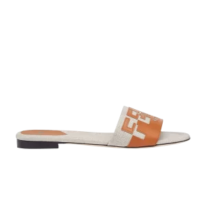 Fendi Wmns Signature Slide 'Brown' Baskets Marron 8R8337 AJZU F0WPF