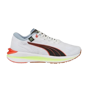 Puma First Mile x Wmns Electrify Nitro 2 'White Black Firelight' Baskets Blanc/Noir/Firelight 376895 01