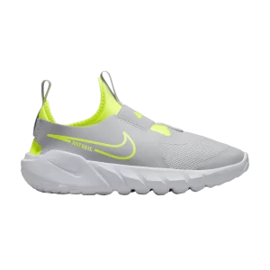 Nike Flex Runner 2 GS 'Grey Fog Volt' Gris brouillard/Volt/Bleu photo/Volt DJ6038 005