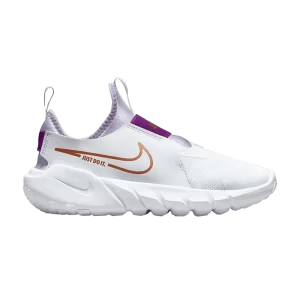 Nike Flex Runner 2 GS 'White Violet Frost' Blanc/Violet rime/Violet vif/Cuivre métallique DJ6038 101