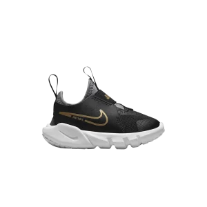 Nike Flex Runner 2 TD 'Black Metallic Gold' Noir/Gris froid/Blanc/Or métallique DJ6039 007