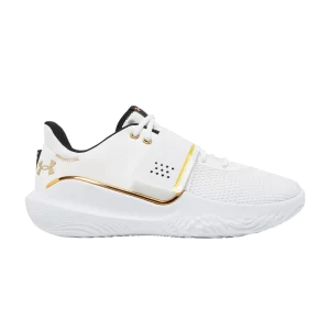 Baskets Under Armour Flow FUTR X 'White Metallic Gold' Blanc/Or métallisé 3024968 101