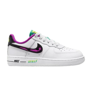 Nike Force 1 LV8 PS « Juste fais-le ! » – Blanc Violet vif 'Blanc/Violet vif/Mentha clair/Noir DX3942 100