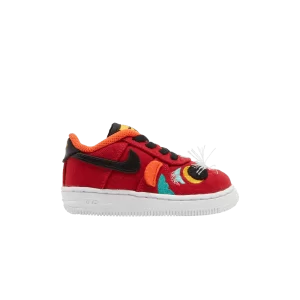 Nike Force 1 LV8 TD 'Chinese New Year' Baskets Rouge/Blanc/Or Université/Noir DQ5072 601