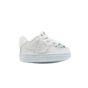 Nike Force 1 SE CB 'Pawprints' Blanc sommet/Vert émail/Bleu valériane/Blanc sommet DQ6093 100