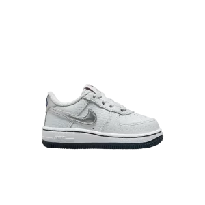 Nike Force 1 TD 'Pure Platinum Barely Grape' Platine pur/À peine raisin/Flotte de minuit/Argent métallique CZ1691 004