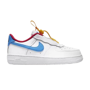 Nike Force 1 Toggle PS 'Blanc Photo Bleu' Blanc/Or Université/Rouge Université/Bleu Photo CU5287 105