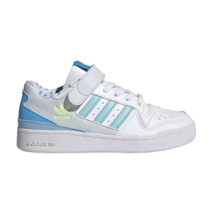 Baskets adidas Forum Low Little Kid 'Valentine's Day' Blanc Nuage/Sky Rush/Clair Aqua GZ0800