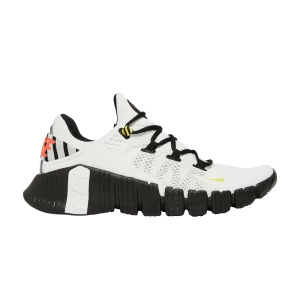 Nike Free Metcon 4 'Blanc Noir Crimson' Blanc/Noir/Cramoisi brillant/Jaune Opti DV6959 100