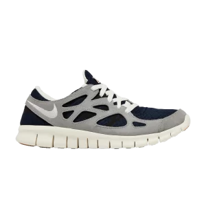 Nike Free Run 2 'Midnight Navy Wolf Grey' Midnight Fleet/Noir/Wolf Gris/Sommet Blanc 537732 407