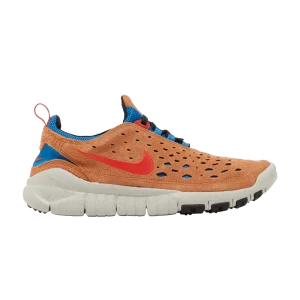 Nike Free Run Trail 'Dark Russet Blue Nebula' Blond foncé/Bleu Nebula/Crème claire/Rouge Habanero CW5814 201