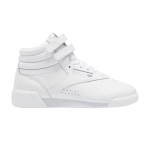Reebok Freestyle High Little Kid 'Triple White' Baskets Chaussures blanches/Chaussures blanches/Chaussures blanches GX7225