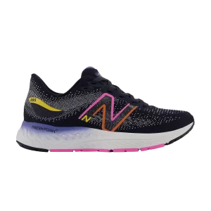Baskets New Balance Fresh Foam X 880v12 Little Kid Wide 'Eclipse Vibrant Pink' Eclipse/Moon Shadow/Hot Pink PP880M12 W