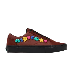Baskets Vans Frog Skateboards x Skate Old Skool 'Brown' Marron/Noir VN0A5FCBY49