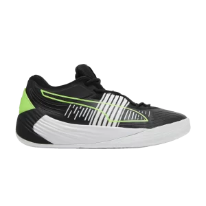 Puma Fusion Nitro 'Black Green Glare' Baskets Noir/Vert 195587 01