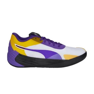Puma Fusion Nitro Team 'Lakers' Baskets Violet prismatique/Jaune spectre 377035 09