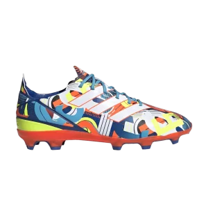 adidas Gamemode FG J 'Iconic Numbers - Bright Cyan' Bleu vif/Blanc nuage/Rouge ensoleillé GV6876