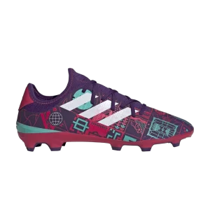 Baskets adidas Gamemode Knit FG 'World Cup' Violet riche/Blanc nuage/Rouge rubis GV6865