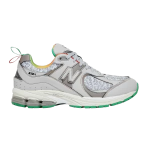 New Balance GANNI x 2002R 'Raincloud' baskets Rain Cloud/Green Island M2002RGD
